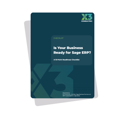 ERP readiness checklist